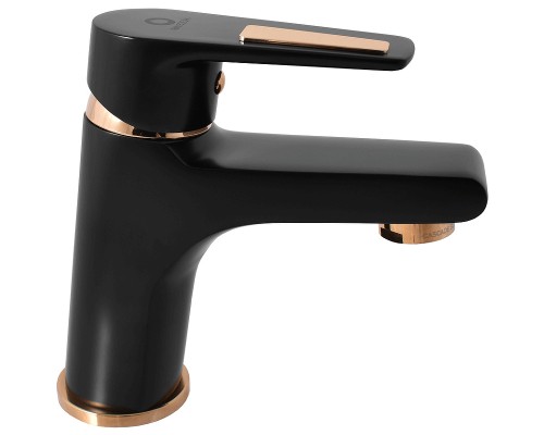 Смеситель для раковины Rav Slezak Colorado CO326.5CMATZ Черный матовый Золото