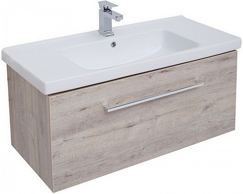 Тумба под раковину Dreja Big Inn 100 77.0206D подвесная Дуб кантри