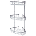 Решетка тройная угловая Veragio Basket 21x21хh58.5, хром
