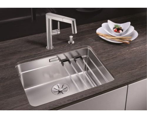 Кухонная мойка Blanco Etagon 500-U Нержавеющая сталь с зеркальной полировкой