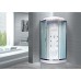 Душевая кабина Royal Bath НК 100x100 с гидромассажем задняя стенка Белая