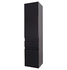Шкаф пенал Jacob Delafon Madeleine 35 L EB2069G-J53 подвесной Черный матовый