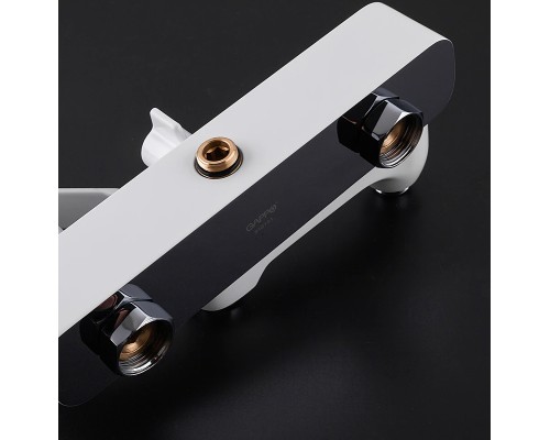 Душевая система Gappo G02-8 G2402-8 Белая Хром