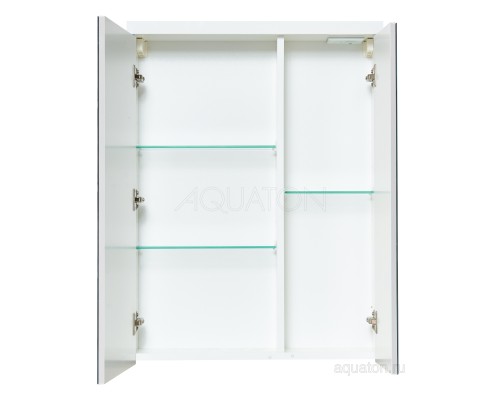 Зеркальный шкаф Брук 60 белый Aquaton 1A200502BC010