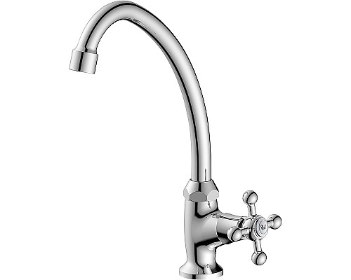 Кран для одного типа воды Decoroom DR54010 Хром