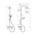 Душевая система Hansgrohe с термостатом черный матовый