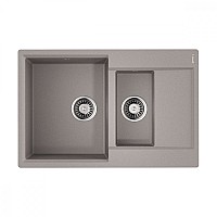 Кухонная мойка Omoikiri Daisen 78-2-GR 4993332 leningrad grey