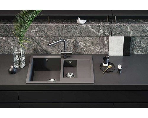 Кухонная мойка Omoikiri Daisen 78-2-GR 4993332 leningrad grey