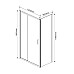 Душевой уголок Vincea Garda 130х90 VSR-1G9013CL профиль Хром стекло прозрачное