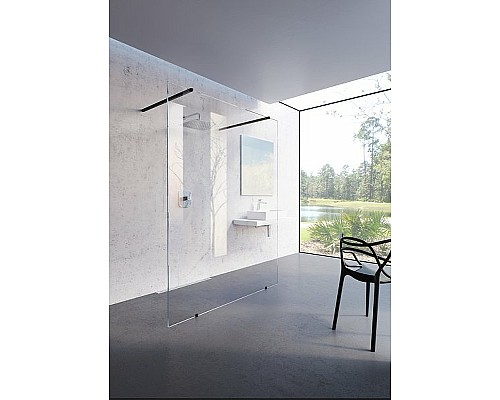 Душевая перегородка Ravak Walk-In Free 130 GW9FJ0C00Z1 профиль Хром стекло Transparent