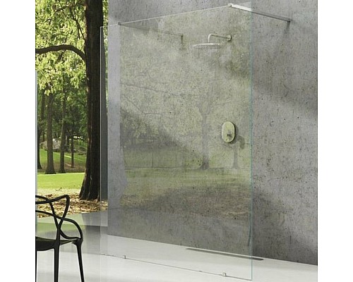 Душевая перегородка Ravak Walk-In Free 130 GW9FJ0C00Z1 профиль Хром стекло Transparent