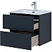 Тумба под раковину Aquanet Алвита New 60 277511 подвесная Антрацит