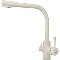 Смеситель для кухни Kaiser Merkur 26044-11 Бежевый мрамор
