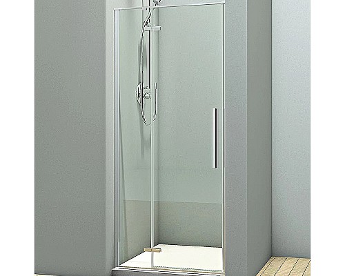 Душевая дверь Veconi Vianno VN-73 90 VN73-90-01-C4 профиль Хром стекло прозрачное