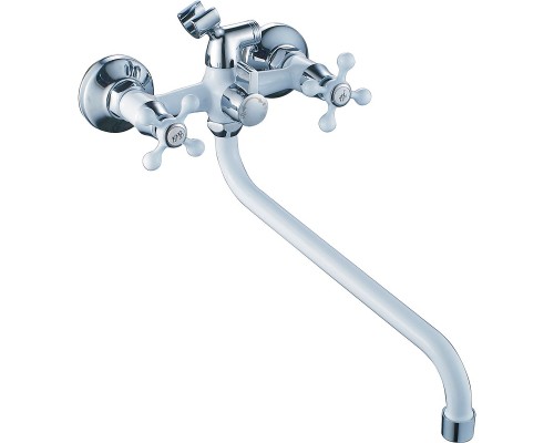 Смеситель для ванны Cron CN2208-8 Белый