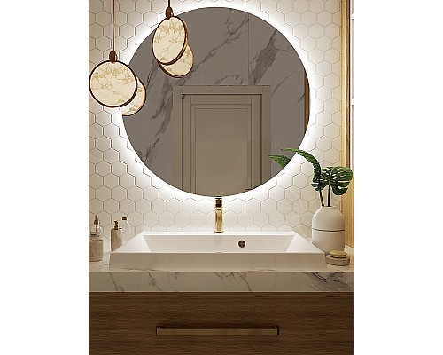 Раковина Paola Alba 70 Белая глянцевая