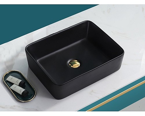 Раковина-чаша CeramaLux 47 9103MB Черная матовая