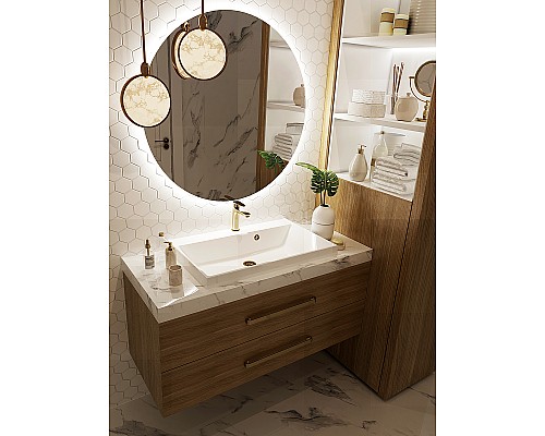 Раковина Paola Alba 70 Белая глянцевая