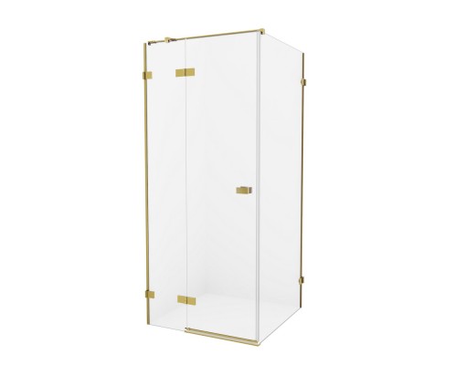 Душевое ограждение NEW TRENDY AVEXA GOLD BRUSHED 110x70x200 (брашированное золото)