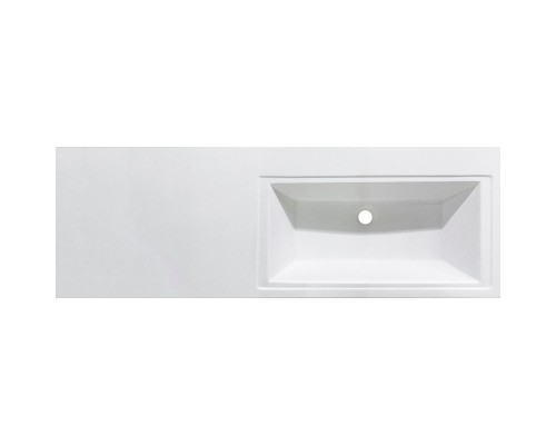 Тумба с раковиной Эстет Dallas Luxe 140 R ФР-00002912 Белая