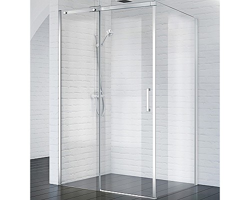 Душевой уголок BelBagno Acqua 120х100 ACQUA-AH-1-120/100-C-Cr Хром