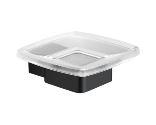 Мыльница Langberger Black Edition 11315A-BP Черная матовая