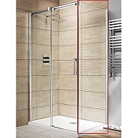 Душевая стенка Radaway Espera KDJ 90 380149-01R профиль Хром стекло прозрачное
