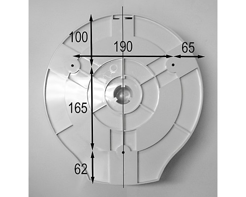 Диспенсер для туалетной бумаги Nofer 05005.T Синий