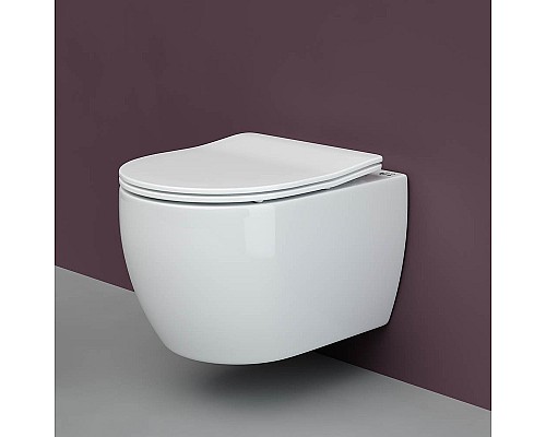 Комплект унитаза с инсталляцией Ceramica Nova Play CN3001_1002W_1000 с сиденьем Микролифт и Белой клавишей смыва