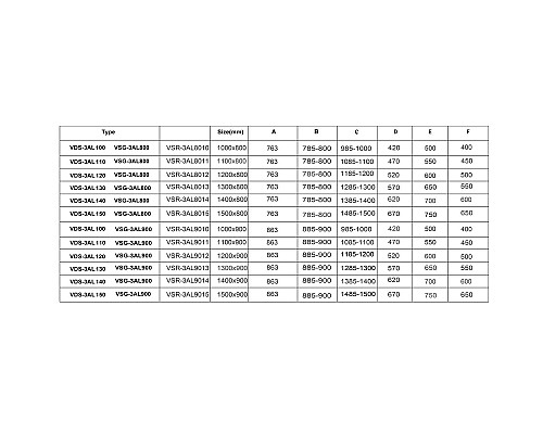Душевой уголок Vincea Alpha 140x90 VSR-3AL9014CL профиль Хром стекло прозрачное