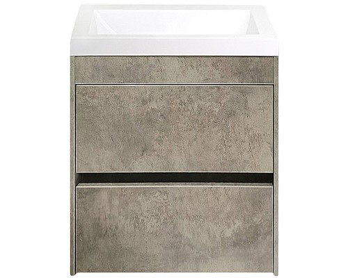 Тумба под раковину Art&Max Family-400-2C-SO-CV подвесная Цемент