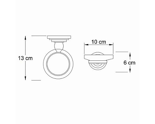 Мыльница WasserKRAFT K-7329