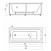 Акриловая ванна Aquatek Eco-friendly Мия 165x70 MIY165-0000001