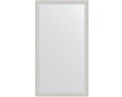 Зеркало Evoform Definite 111х61 BY 3194 в багетной раме - Чеканка белая 46 мм