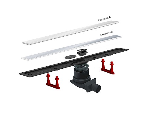 Душевой лоток Pestan Confluo Frameless Line 450 White Glass 13701211