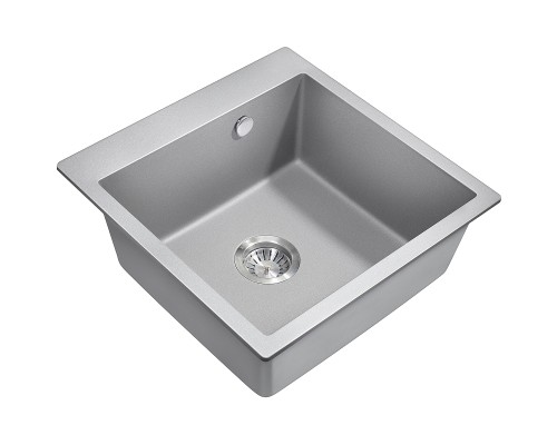 Кухонная мойка Milacio Murcia 51 Cuarzo MC.77023 Серый металлик