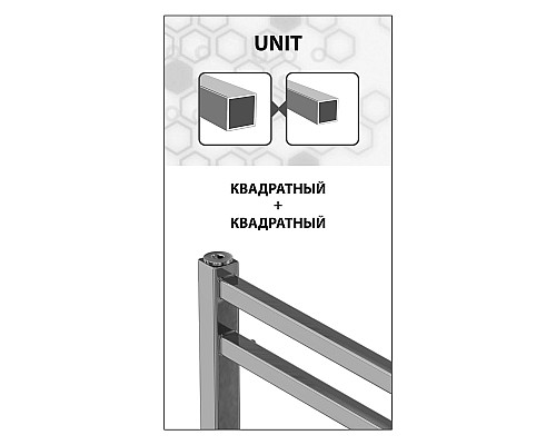 Полотенцесушитель электрический Lemark Unit LM45607EBL 500x600 черный Полотенцесушитель электрический Lemark Unit LM45607EBL 500x600 черный
