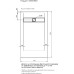 Душевой поддон из искусственного камня Aquanet Delight 160x90 Белый