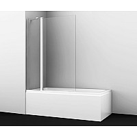 Стеклянная шторка на ванну WasserKRAFT 48P02-110