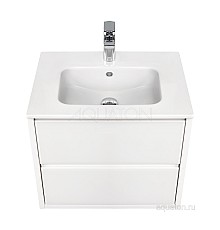 Тумба под раковину Римини 60 белый Aquaton 1A226601RN010