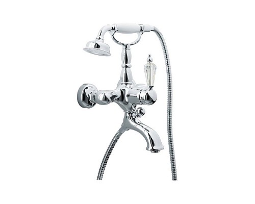 Смеситель для ванны(душевой комплект) Boheme Brillante Ripresa 343 хром