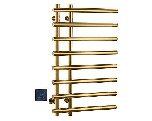 Полотенцесушитель электрический круглый сухой BRONZE