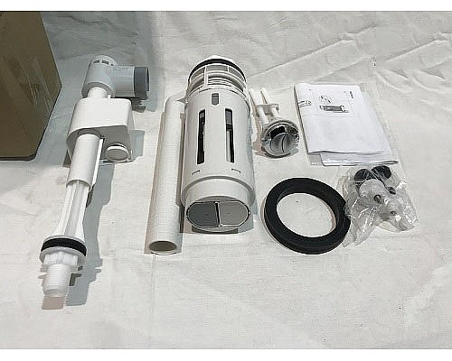 Унитаз компакт CeramaLux 1219A с бачком и сиденьем Микролифт