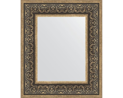 Зеркало Evoform Definite 59х49 BY 3032 в багетной раме - Вензель серебряный 101 мм