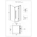Душевой уголок Grossman GR-6090 Style 90x90 квадрат дверь распашная