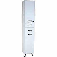 Шкаф пенал Bellezza Дрея 35 4621304710011 Белый