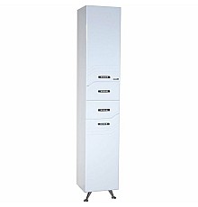 Шкаф пенал Bellezza Дрея 35 4621304710011 Белый