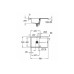 Кухонная мойка Grohe K400 78 Черный гранит