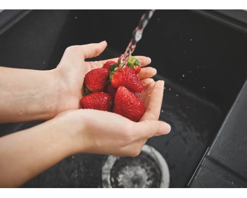 Кухонная мойка Grohe K400 78 Черный гранит