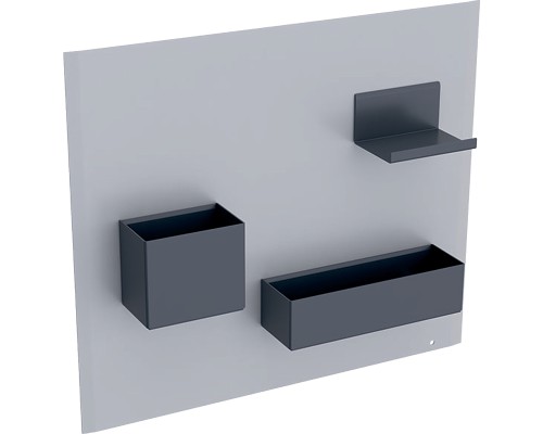 Комплект магнитной доски Geberit Acanto 500.649.01.2 Белый матовый